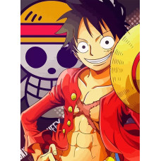 Живопись по номерам Бруталити аниме Ван Пис One Piece - 8117 В