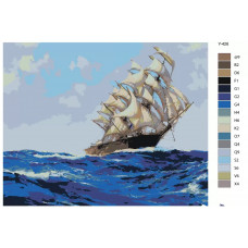Картина по номерам BRUSHES-PAINTS Монтегю Доусон - Чайная регата Репродукция Y426 40x50см Картина по номерам BRUSHES-PAINTS Монтегю Доусон - Чайная регата Репродукция Y426 40x50см