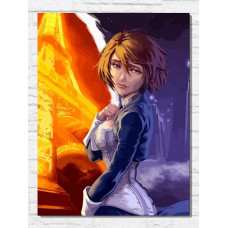 Картина по номерам на холсте Игра Bioshock Infinite 11507 В 30x40