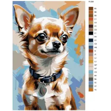 Картина по номерам BRUSHES-PAINTS Собаки R-258 50x70 см Картина по номерам BRUSHES-PAINTS Собаки R-258 50x70 см