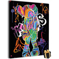 Картина по номерам Арт-студия Unicorn Kaws N-3031 40x50 см
