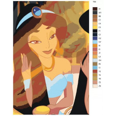 Живопись по номерам BRUSHES-PAINTS Жасмин у зеркала