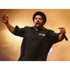 Картина по номерам Бруталити Ice cube 390 на холсте 40x30