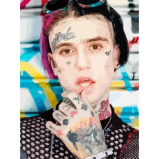 Живопись по номерам Бруталити Музыка Lil Peep Лил Пип - 6093 В