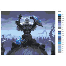 Живопись по номерам BRUSHES-PAINTS League of Legends компьютерная игра. Седжуани Фрельйод Живопись по номерам BRUSHES-PAINTS League of Legends компьютерная игра. Седжуани Фрельйод