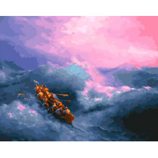 Живопись по номерам Paintboy Кораблекрушение 40x50