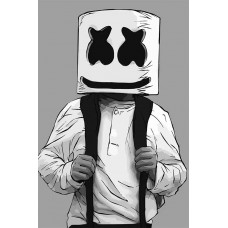 Живопись по номерам Бруталити Музыка Marshmello - 8066 В