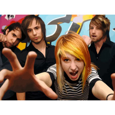 Картина по номерам Бруталити Paramore 277 на холсте 40x30