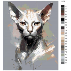 Картина по номерам BRUSHES-PAINTS Сфинкс U-959 40x50 см Картина по номерам BRUSHES-PAINTS Сфинкс U-959 40x50 см