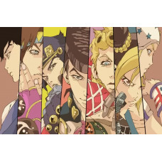 Картина по номерам Бруталити Аниме JOJO 8951 Г 60x40 см