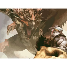 Живопись по номерам Бруталити Игра Monster Hunter World 5451