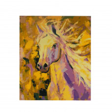 Картина по номерам красками, 30*40 см, Q784 Конь