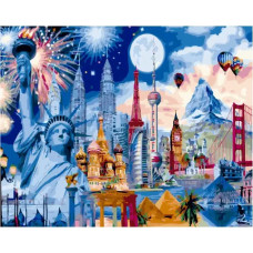 Картина по номерам Paintboy GX 34470 Достопримечательности мира 40*50