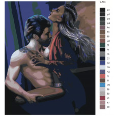 Картина по номерам BRUSHES-PAINTS Y743_70x90