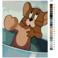 Живопись по номерам BRUSHES-PAINTS Бэтмен