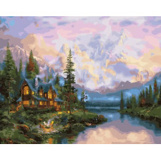 Картина по номерам ВанГогВоМне Живописная долина, 40x50