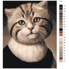 Картина по номерам,Живопись по номерам, LI-51, 40 x 50