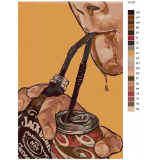 Живопись по номерам BRUSHES-PAINTS Grand Theft Auto (GTA)