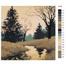 Живопись по номерам BRUSHES-PAINTS Репродукция картины - Закат. Художник Артур Сарон Сарнофф Живопись по номерам BRUSHES-PAINTS Репродукция картины - Закат. Художник Артур Сарон Сарнофф