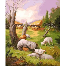Картина по номерам Paintboy Original Иллюзия, 40x50 см