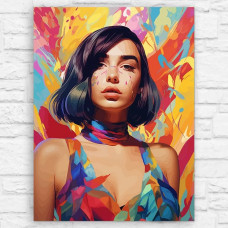 Живопись по номерам Бруталити Музыка Dua Lipa 13615 В