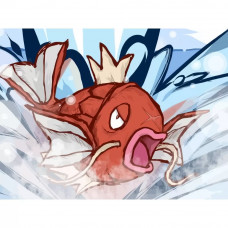 Картина по номерам Бруталити Pokemon 10 на холсте 40x30
