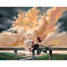 Картина по номерам Живопись по Номерам Роза, 40x50