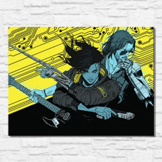 Живопись по номерам NoBrand Игра Cyberpunk 2077