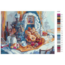Живопись по номерам BRUSHES-PAINTS Праздник Пасхи