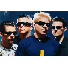 Картина по номерам Бруталити The Offspring 4 см