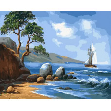 Картина по номерам Paintboy GX32838 Неизведанный берег 40х50см Картина по номерам Paintboy GX32838 Неизведанный берег 40х50см