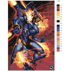 Живопись по номерам BRUSHES-PAINTS Компьютерная игра Overwatch (овервотч). Фарра Живопись по номерам BRUSHES-PAINTS Компьютерная игра Overwatch (овервотч). Фарра