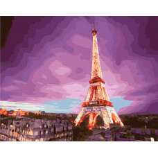 Картина по номерам Paintboy Грозовые облака, 40x50 см