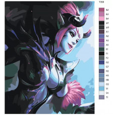 Живопись по номерам BRUSHES-PAINTS Mobile Legends: СЕЛЕНА