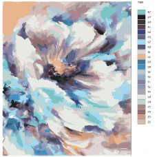 Живопись по номерам BRUSHES-PAINTS Масляная роза