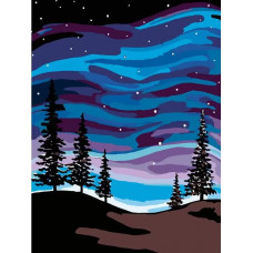 Картина по номерам Живопись по Номерам Полярное сияние, 30x40
