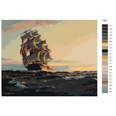 Картина по номерам BRUSHES-PAINTS Монтегю Доусон - Дервент Репродукция Y429 40x50 см Картина по номерам BRUSHES-PAINTS Монтегю Доусон - Дервент Репродукция Y429 40x50 см