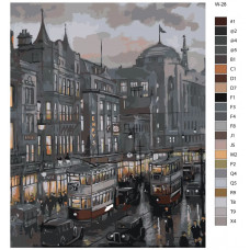 Картина по номерам BRUSHES-PAINTS Старая добрая Англия Художник Steven Scholes W28 40x50см Картина по номерам BRUSHES-PAINTS Старая добрая Англия Художник Steven Scholes W28 40x50см