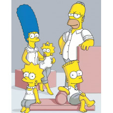 Картина по номерам Живопись по Номерам «Simpsons Симпсоны: Семья в белом», simpsons-015 Картина по номерам Живопись по Номерам «Simpsons Симпсоны: Семья в белом», simpsons-015