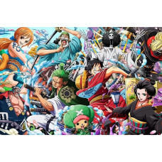 Живопись по номерам Бруталити Аниме Ван Пис One Piece