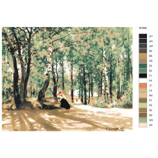 Живопись по номерам BRUSHES-PAINTS Около Дачи