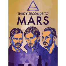 Живопись по номерам Бруталити Музыка Thirty second to mars Джаред лето - 7311 В