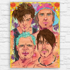 Живопись по номерам Бруталити Музыка RHCP 13630 В