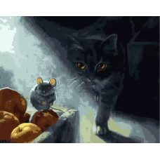 Картина по номерам Paintboy GX 31190 Охота на грызуна 40*50