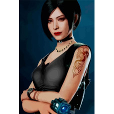 Живопись по номерам Бруталити игра Resident Evil Ада Вонг 5866