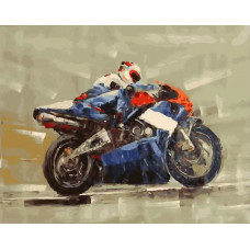 Картина по номерам Paintboy PK 45062 По мокрому асфальту 40*50 Эксклюзив
