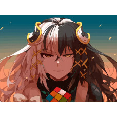Живопись по номерам Бруталити Аниме Overlord 5258