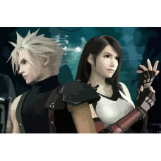 Картина по номерам Бруталити Final Fantasy 1 см