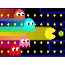 Картина по номерам Бруталити Pac-man детская 3 на холсте 40x30