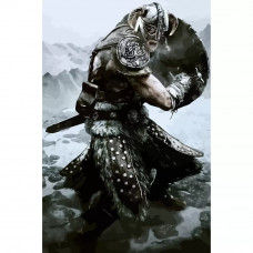Картина по номерам Бруталити Skyrim 7 на холсте 60 x 40